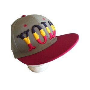 YOLO Adjustable Snapback Hat Hip Hop You Only Live Once Cap Gray Pink Yellow